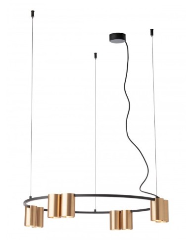 SOSPENSIONE STILE MODERNO MODI SP 6 TONDO ORO