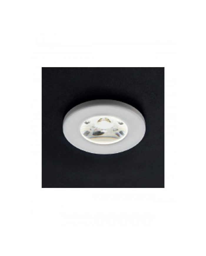 FARETTO AD INCASSO STILE MODERNO MT117 BIANCO 4000K