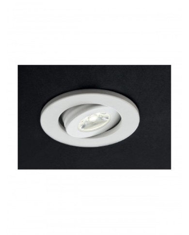 FARETTO AD INCASSO STILE MODERNO MT119 BIANCO 4000K