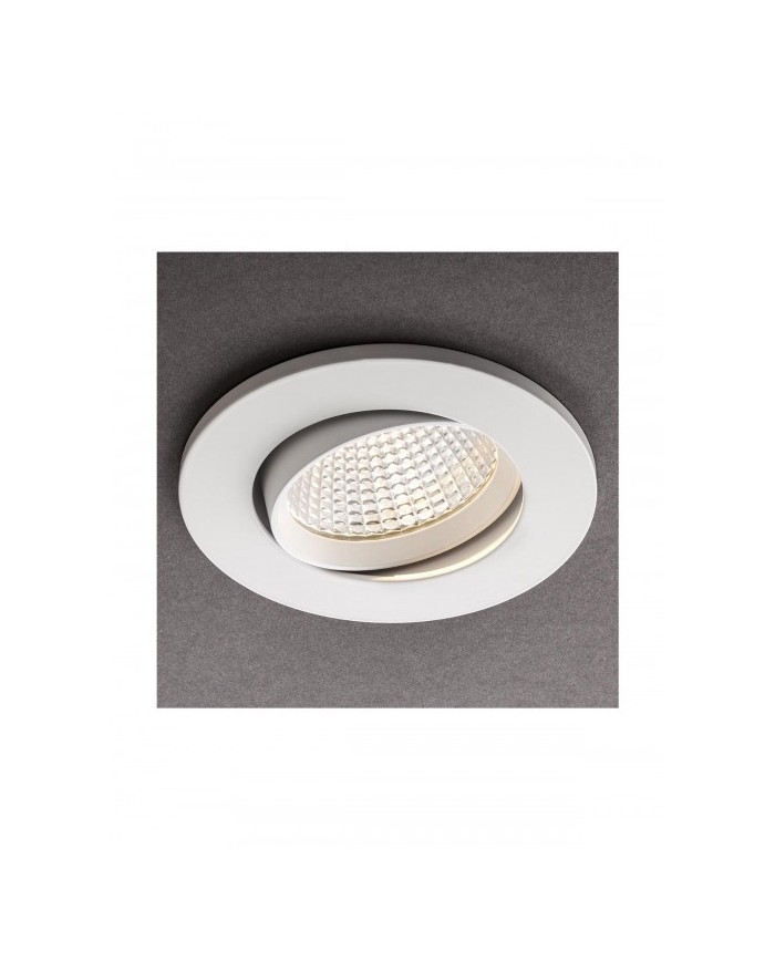 FARETTO AD INCASSO STILE MODERNO MT128 BIANCO 4000K