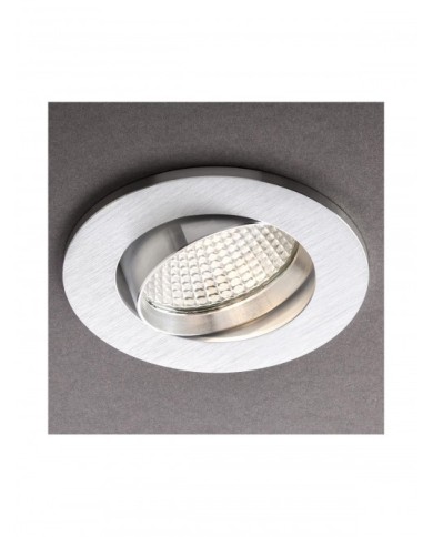 FARETTO AD INCASSO STILE MODERNO MT128 GRIGIO 4000K