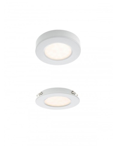 FARETTO AD INCASSO STILE MODERNO MT142 BIANCO 4000K