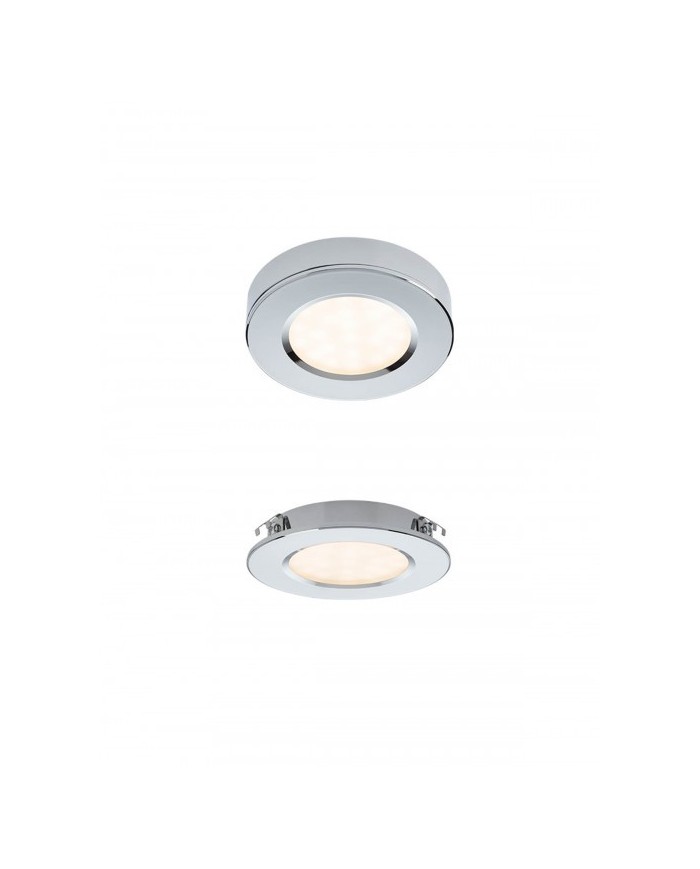 FARETTO AD INCASSO STILE MODERNO MT142 CROMATO 4000K