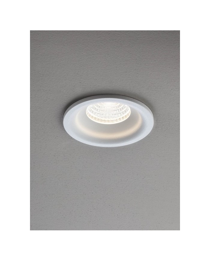 FARETTO AD INCASSO STILE MODERNO MT143 BIANCO 4000K