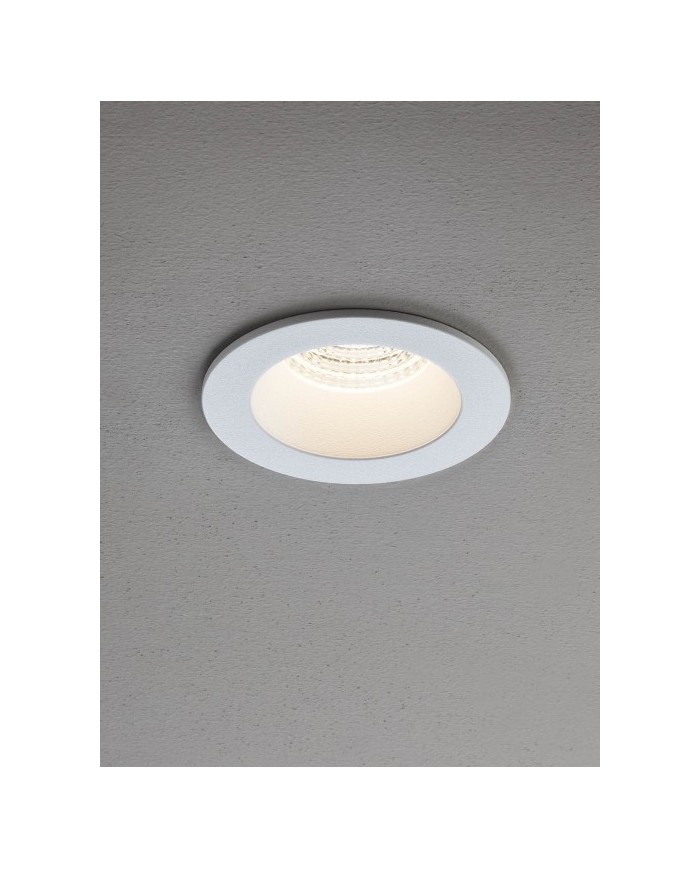 FARETTO AD INCASSO STILE MODERNO MT144 BIANCO 4000K