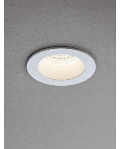 FARETTO AD INCASSO STILE MODERNO MT144 BIANCO 3000K