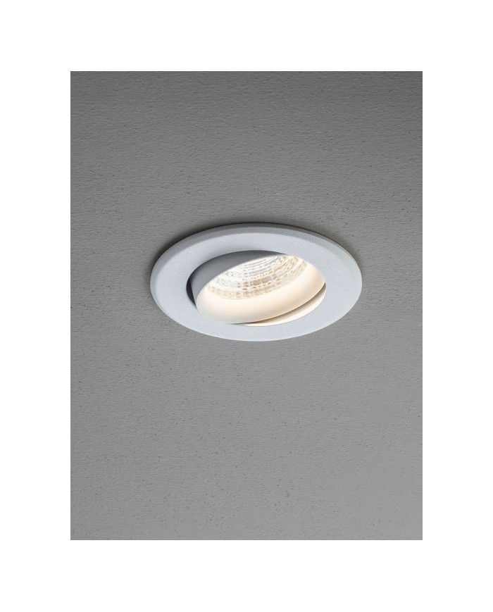 FARETTO AD INCASSO STILE MODERNO MT145 BIANCO 3000K