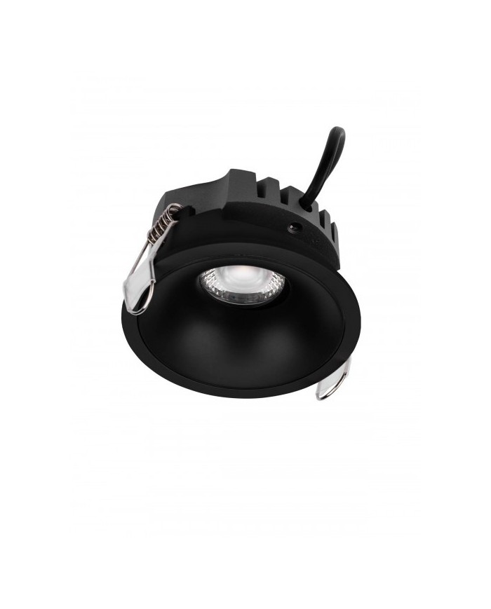 FARETTO AD INCASSO STILE MODERNO MT146 NERO 4000K