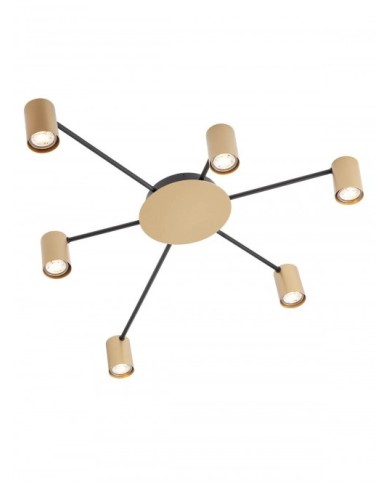 PLAFONIERA STILE MODERNO NOA PL G ORO