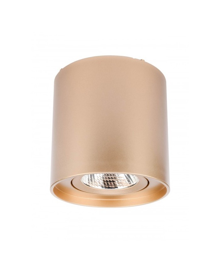 PLAFONIERA DA SOFFITTO STILE MODERNO PC01 TOND ORO 3000K