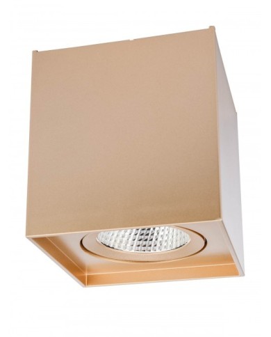 PLAFONIERA DA SOFFITTO STILE MODERNO PC01 Q ORO 3000K