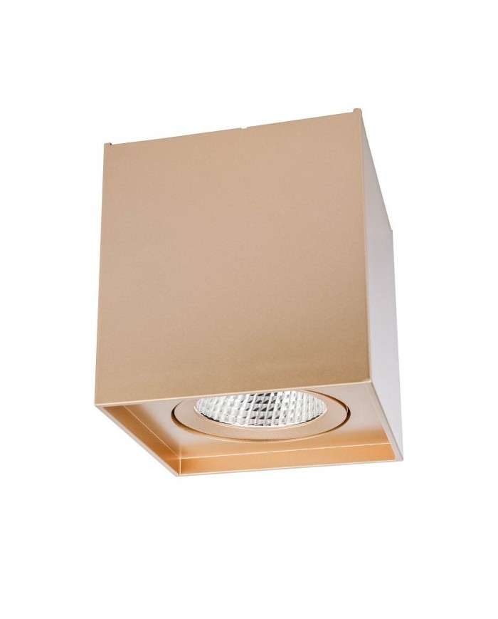 PLAFONIERA DA SOFFITTO STILE MODERNO PC01 Q ORO 4000K