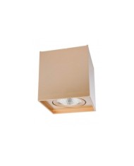 PLAFONIERA DA SOFFITTO STILE MODERNO PC01 Q ORO 4000K