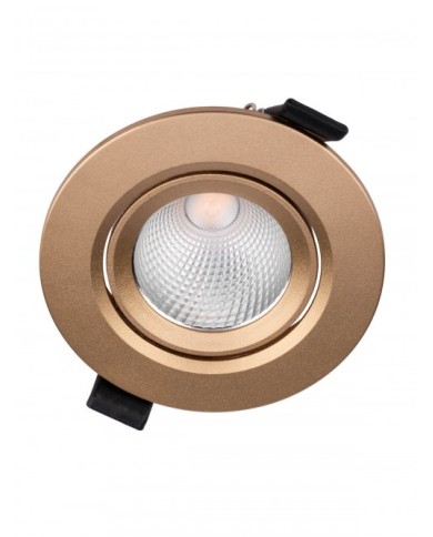 FARETTO DA INCASSO STILE MODERNO PT 08 3000K ORO P