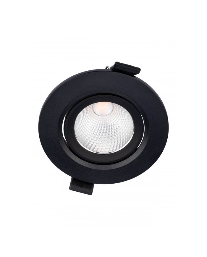 FARETTO DA INCASSO STILE MODERNO PT 08 3000K NERO P