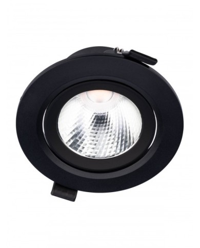 FARETTO DA INCASSO STILE MODERNO PT 08 3000K NERO G