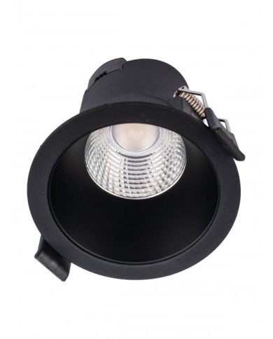 FARETTO DA INCASSO STILE MODERNO PT 09 3000K NERO P