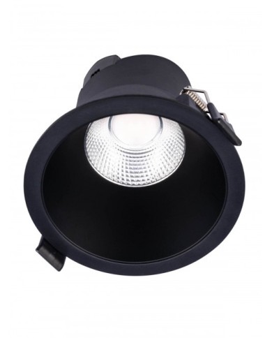 FARETTO DA INCASSO STILE MODERNO PT 09 3000K NERO