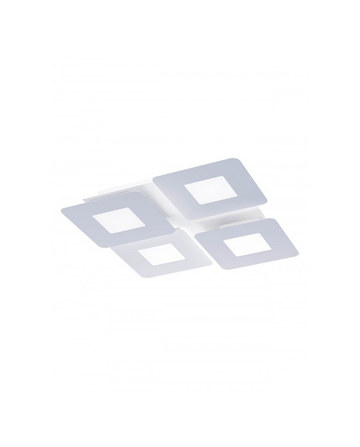 PLAFONIERA STILE MODERNO QUANT BIANCA