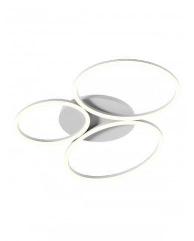 PLAFONIERA STILE MODERNO RITMO PL P BIANCO