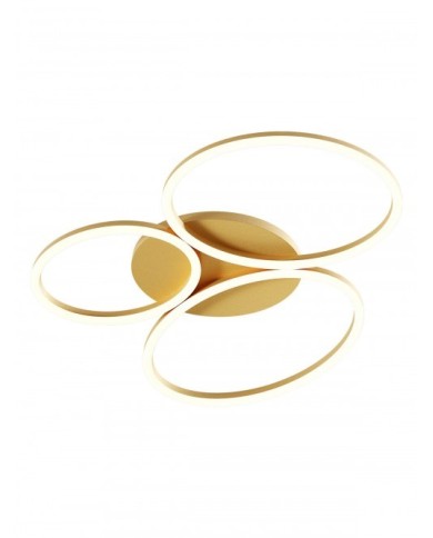 PLAFONIERA STILE MODERNO RITMO PL P ORO