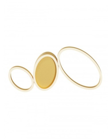 PLAFONIERA STILE MODERNO RITMO PL M ORO