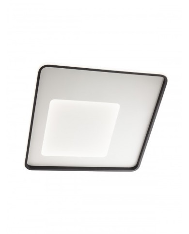 PLAFONIERA STILE MODERNO SINTESI G QUADRATA