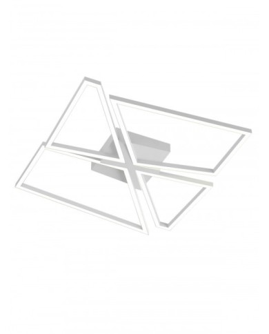 PLAFONIERA STILE MODERNO SLASH BIANCO M
