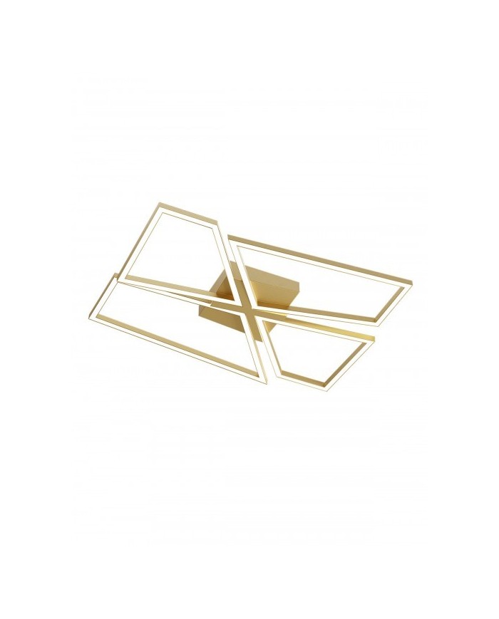 PLAFONIERA STILE  MODERNO SLASH G ORO