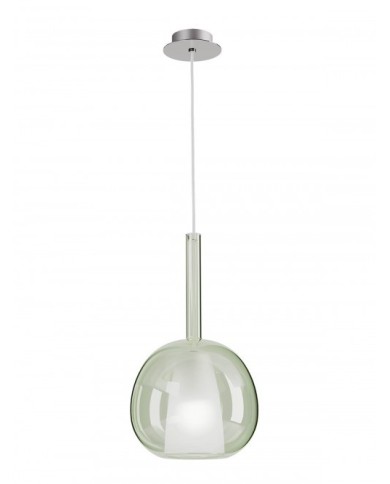 SOSPENSIONE STILE MODERNO TRESOR SP20 VERDE TRASP TOND