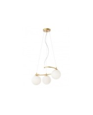 LAMPADARIO A SOSPENSIONE STILE MODERNO VOLLEY SP 3 TOND