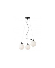 LAMPADARIO A SOSPENSIONE STILE MODERNO VOLLEY SP 3 TOND