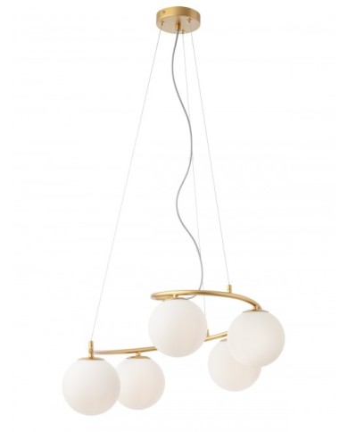 LAMPADARIO A SOSPENSIONE STILE MODERNO VOLLEY SP 5 TOND