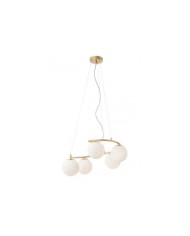 LAMPADARIO A SOSPENSIONE STILE MODERNO VOLLEY SP 5 TOND