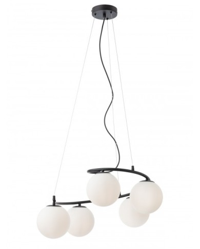 LAMPADARIO A SOSPENSIONE STILE MODERNO VOLLEY SP 5 TOND