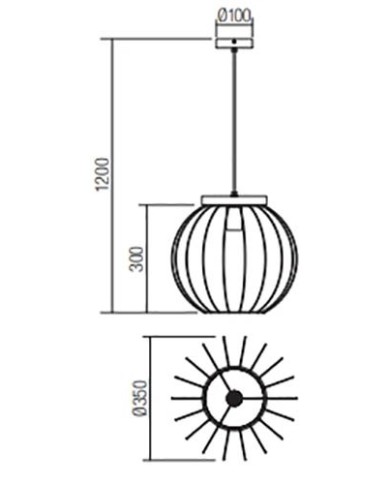 SOSPENSIONE STILE MODERNO CONTEMPORANEO TRELLIS SP1