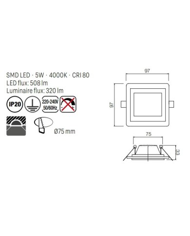 FARETTO STILE MODERNO ST 206