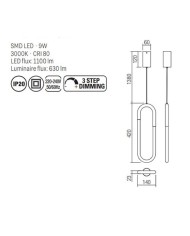 SOSPENSIONE STILE MODERNO LAMPU