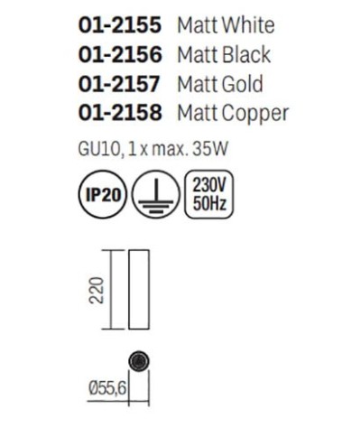 PLAFONIERA A SOFFITTO STILE MODERNO AXIS PL G BIANCO