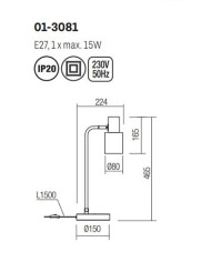 LUMETTO STIILE MODERNO AURUM LP