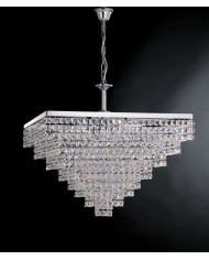 LAMPADARIO A SOSPENSIONE STILE CONTEMPORANEO PIRAMIDE SP60