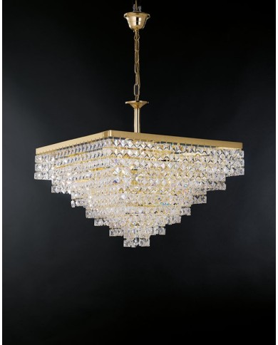 LAMPADARIO A SOSPENSIONE STILE CONTEMPORANEO PIRAMIDE SP60