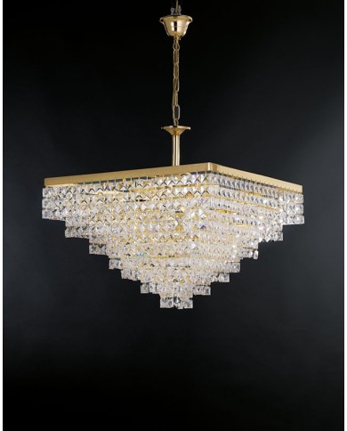 LAMPADARIO A SOSPENSIONE STILE CONTEMPORANEO PIRAMIDE SP50