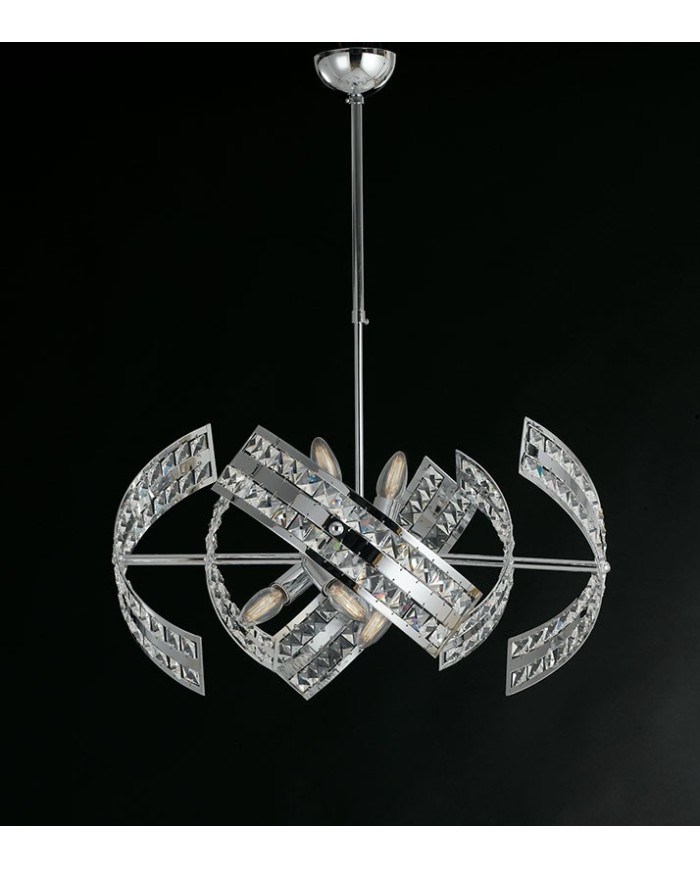 LAMPADARIO STILE CONTEMPORANEO STAR LM6