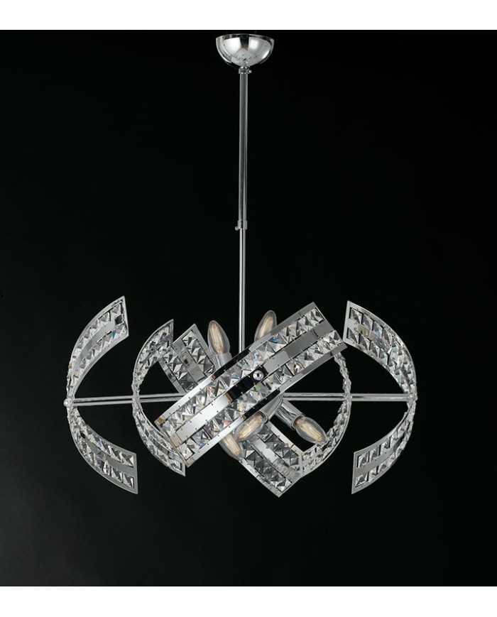 LAMPADARIO STILE CONTEMPORANEO STAR LM6