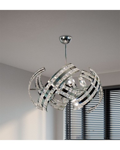 LAMPADARIO STILE CONTEMPORANEO STAR LM9