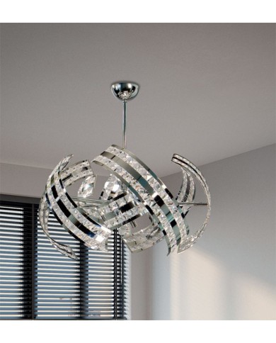LAMPADARIO STILE CONTEMPORANEO STAR LM9