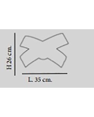 APPLIQUE STILE CONTEMPORANEO STAR AP 2