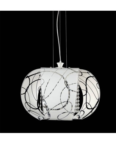 LAMPADARIO A SOSPENSIONE STILE CONTEMPORANEO MOON SP3