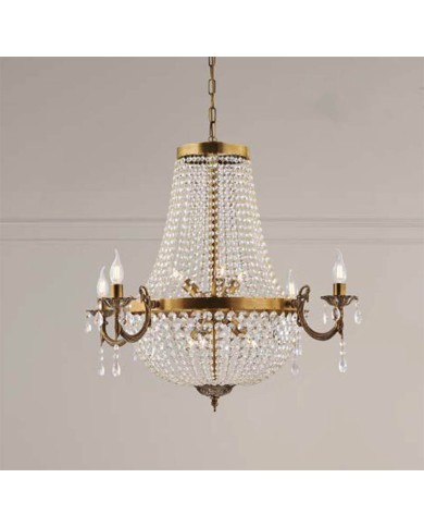 LAMPADARIO A SOSPENSIONE STILE CONTEMPORANEO IMPERIALE LM 6